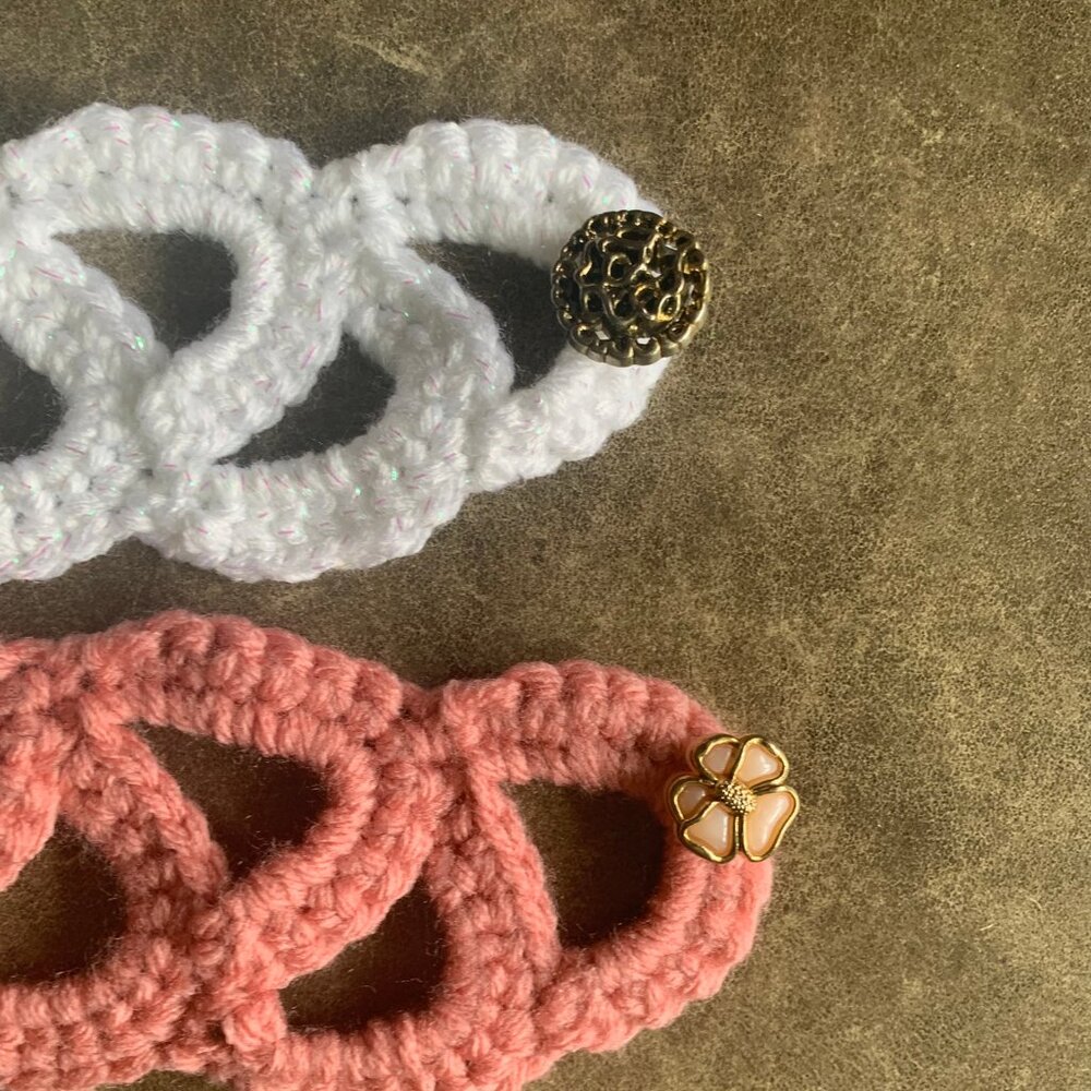 #7- 2 Headbands Hand Crafted - Picture 10 of 11